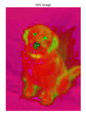 HSV image in OpenCV